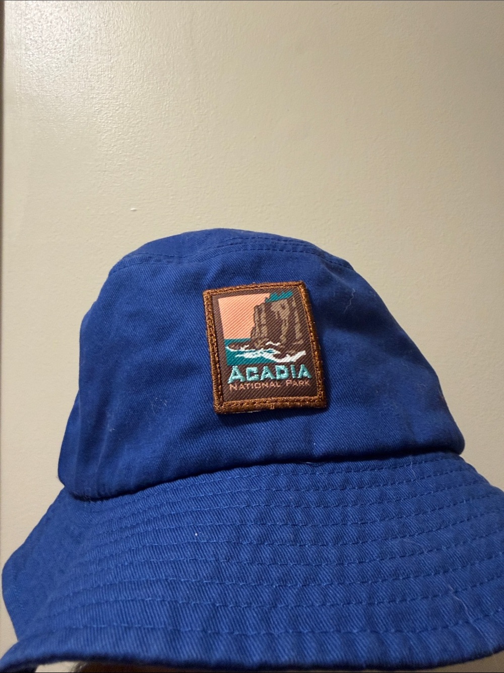 Acadia National Park Royal Blue Bucket Hat